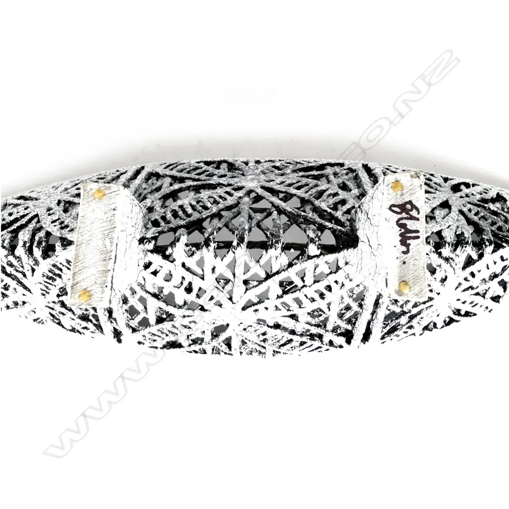 A Peter Collis pottery sculpture 'Woven Waka' Image 1++