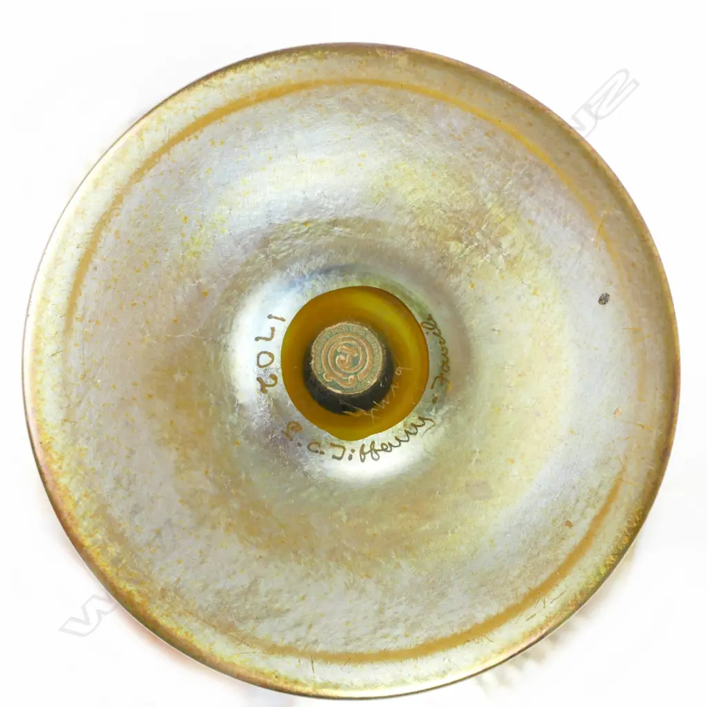 A Tiffany Favrile small tazza Image 1++