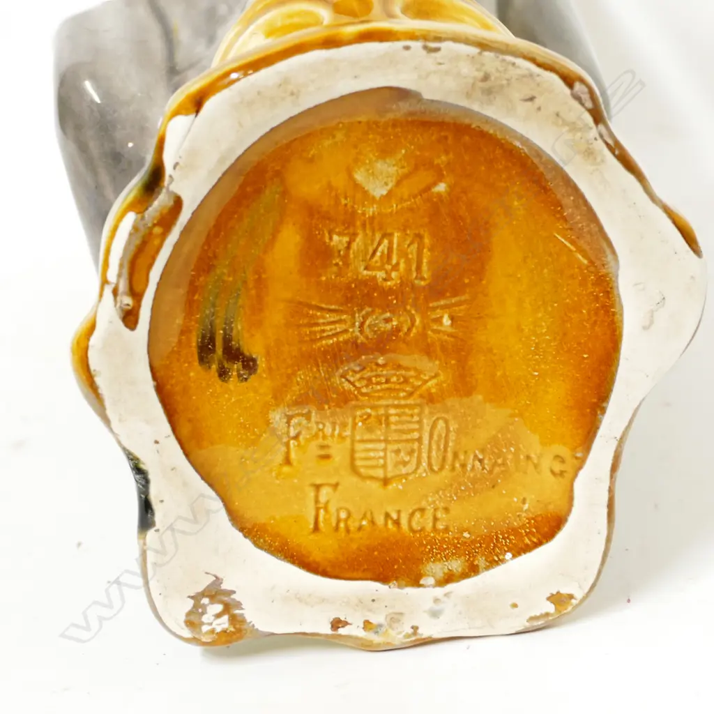 A French polychrome porcelain political Toby jug Image 1++