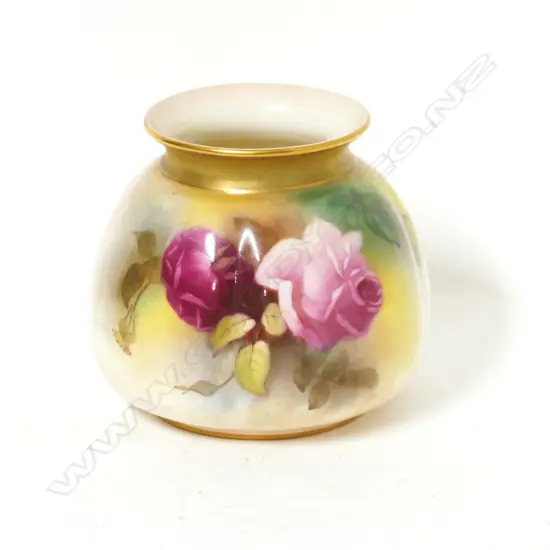 A small Royal Worcester vase