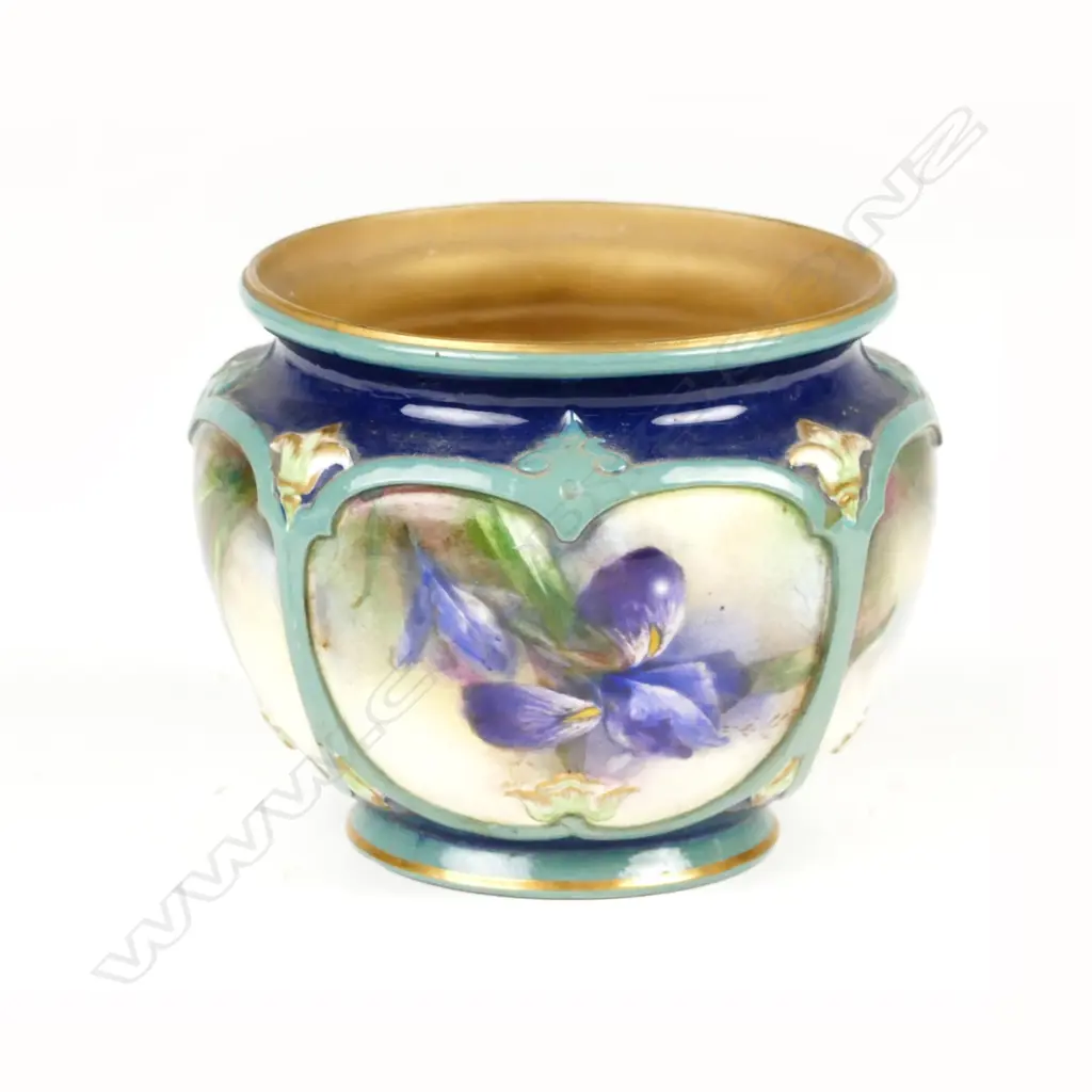 A Hadley's Worcester small table jardinière Image 1++