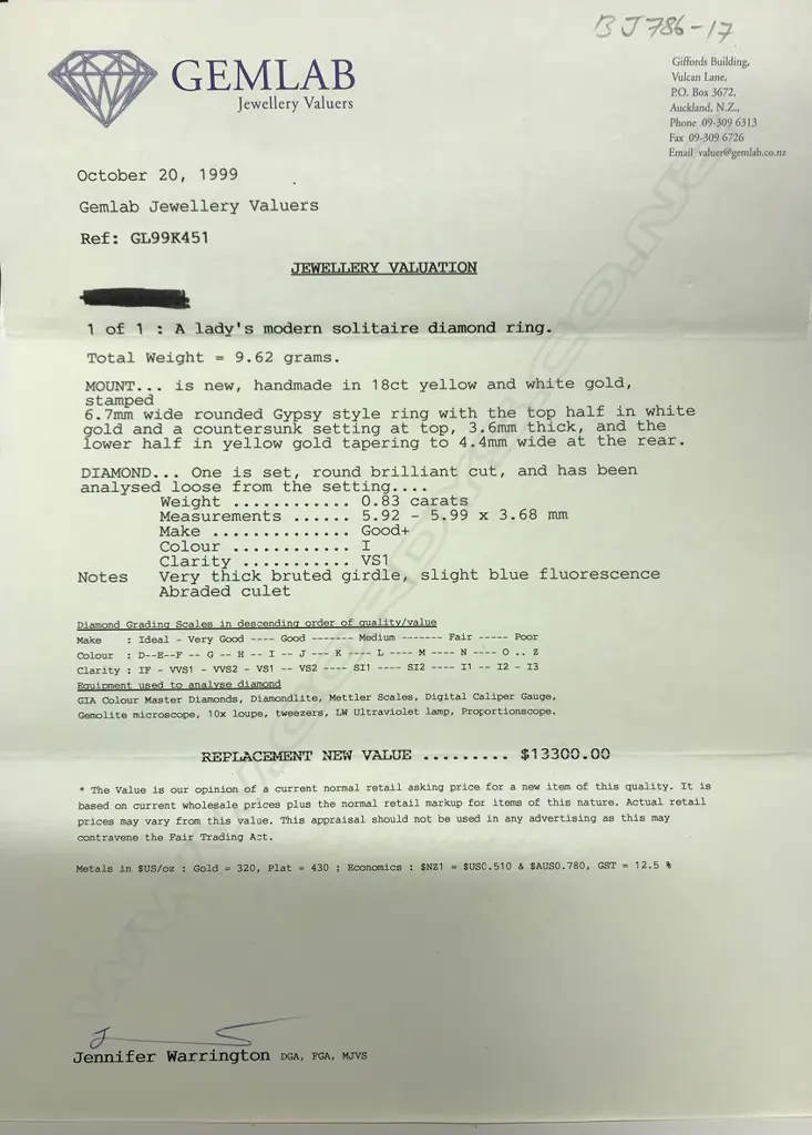 A modern 18ct. yellow and white gold solitaire diamond ring Image 1++