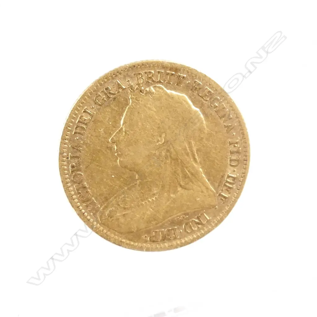 An 1893 gold half sovereign Image 1++