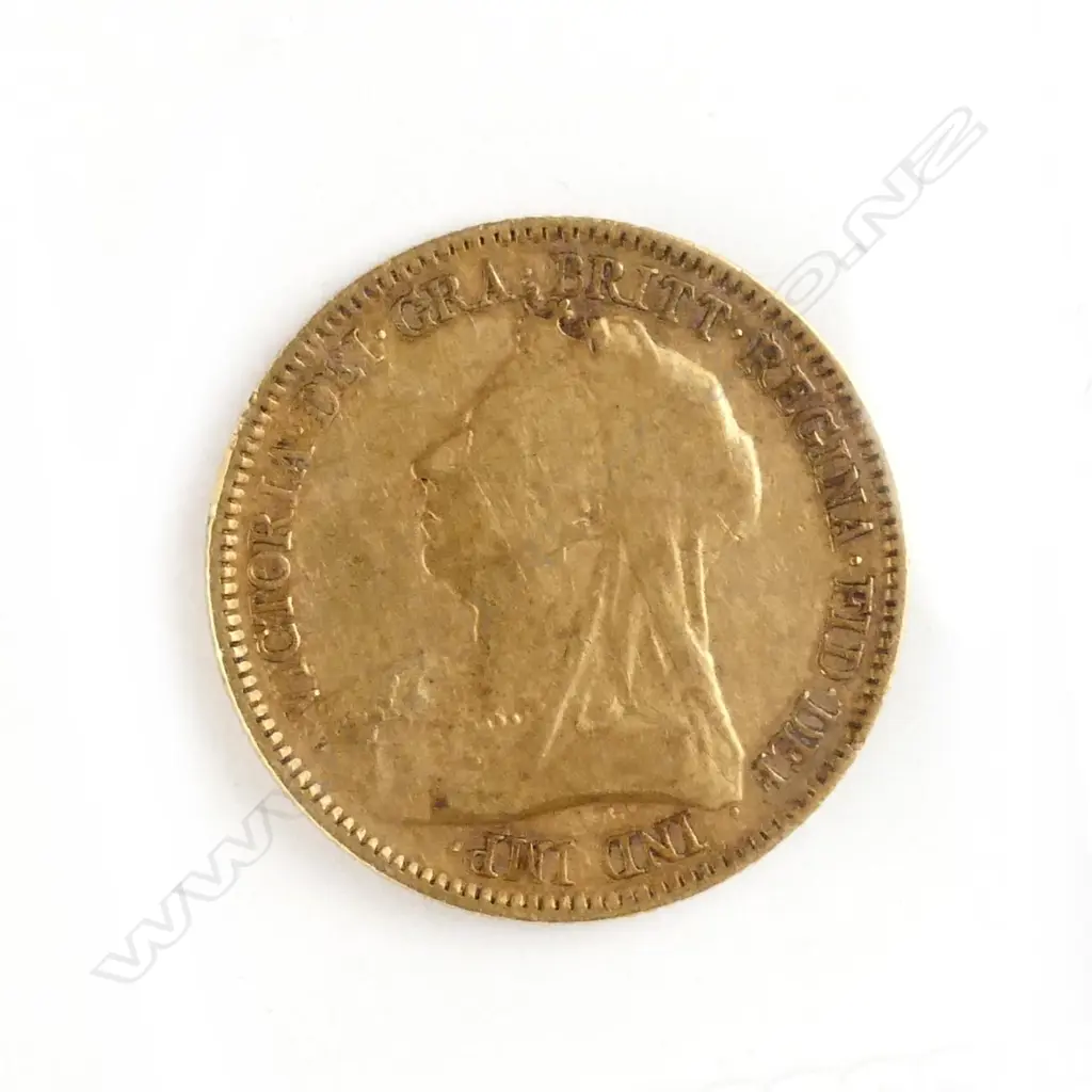 An 1893 gold half sovereign Image 1++