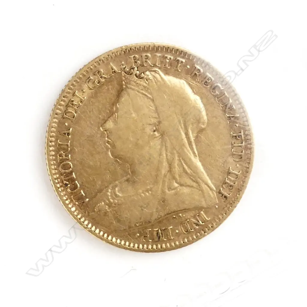 An 1897 gold half sovereign Image 1++