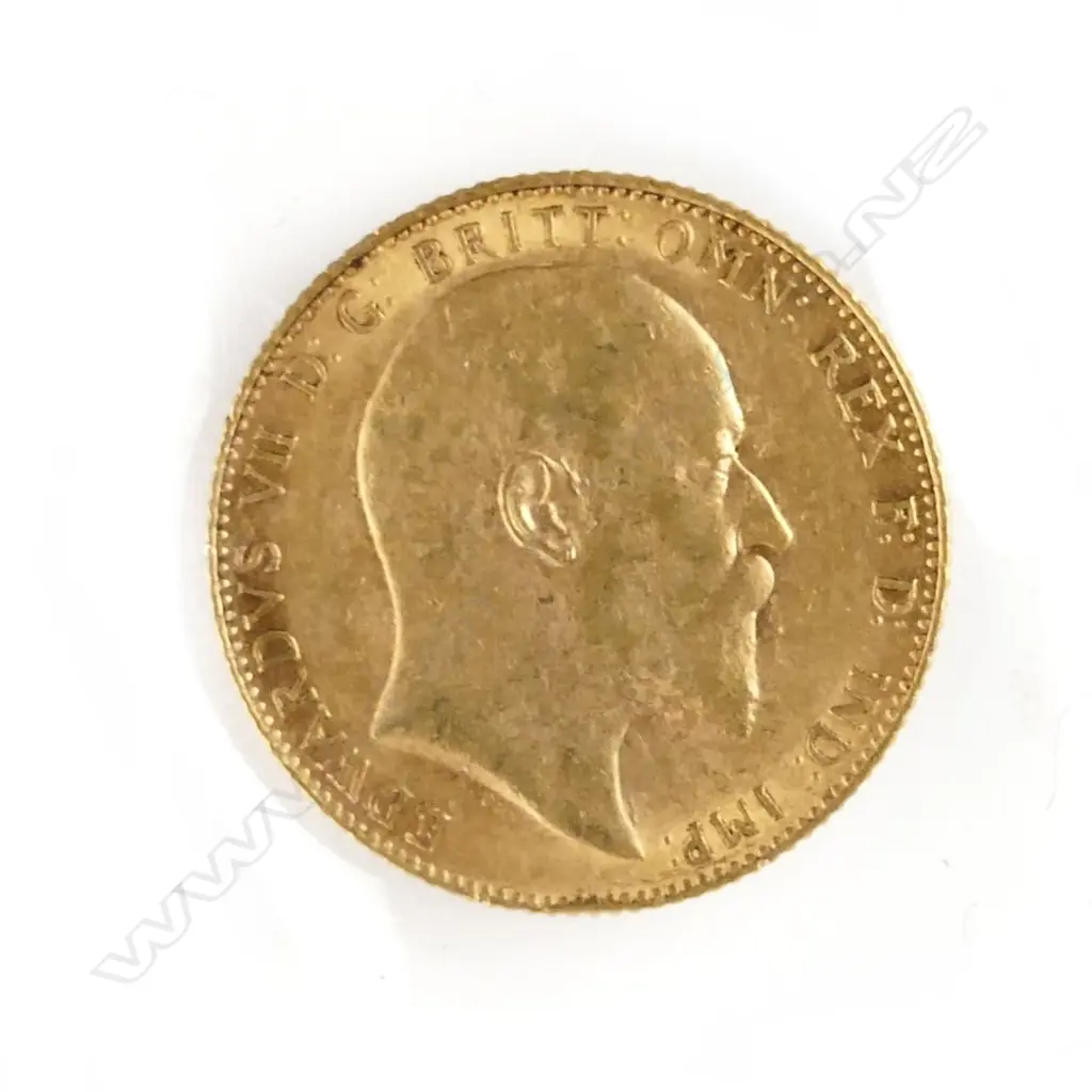 A 1906 gold full sovereign Image 1++