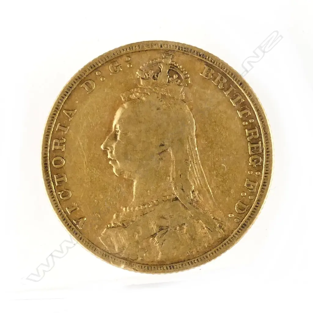An 1891 gold full sovereign Image 1++