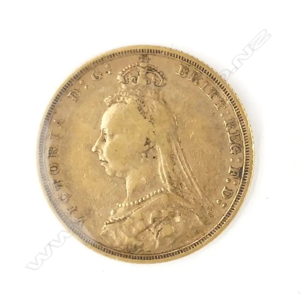 An 1892 gold full sovereign Image 1++