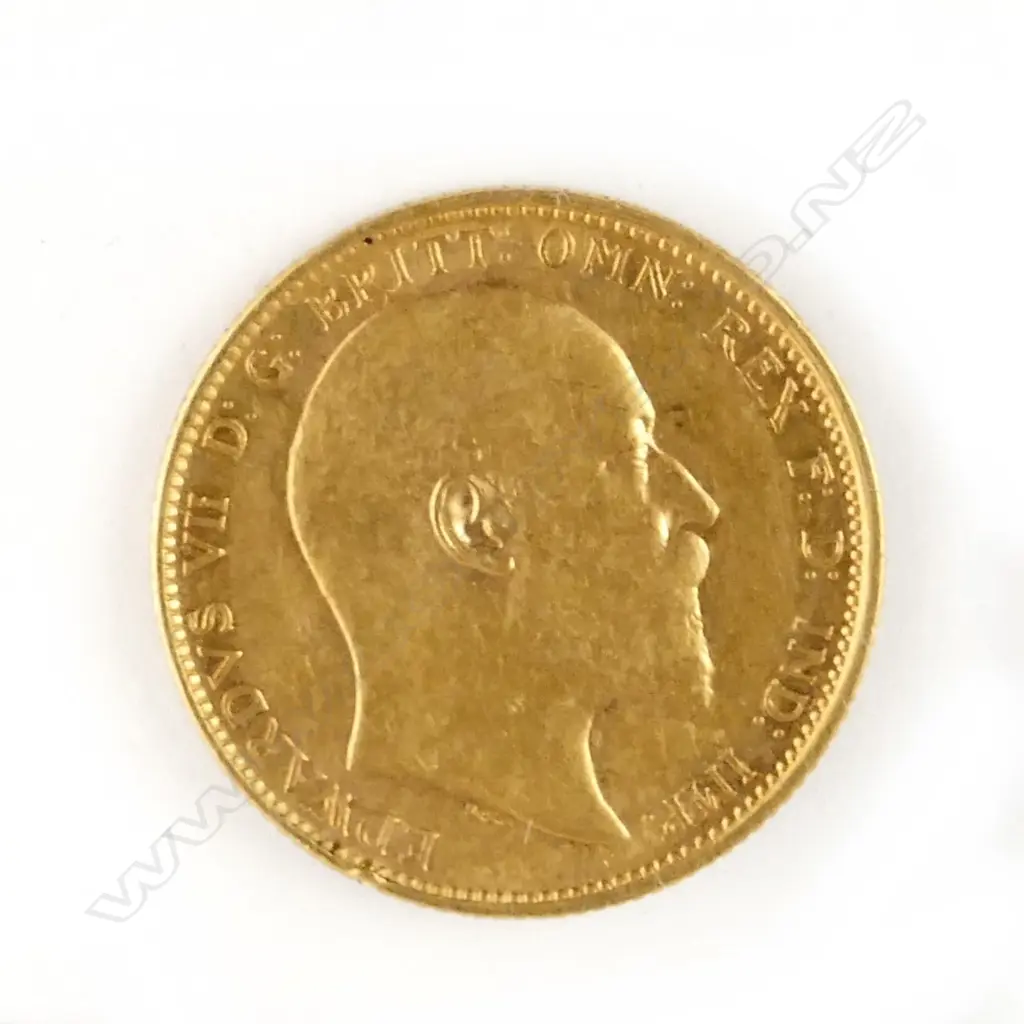 A 1907 gold full sovereign Image 1++