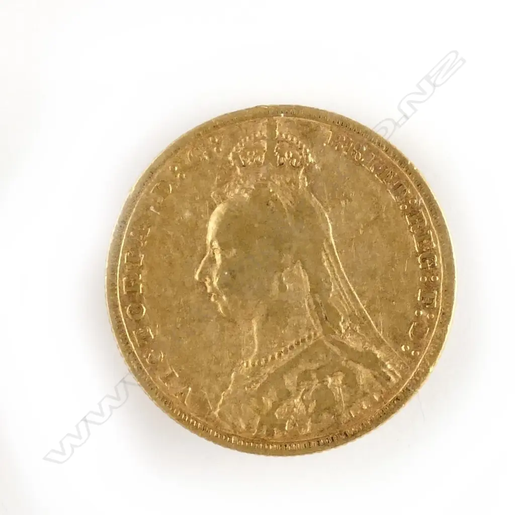 An 1892 gold full sovereign Image 1++
