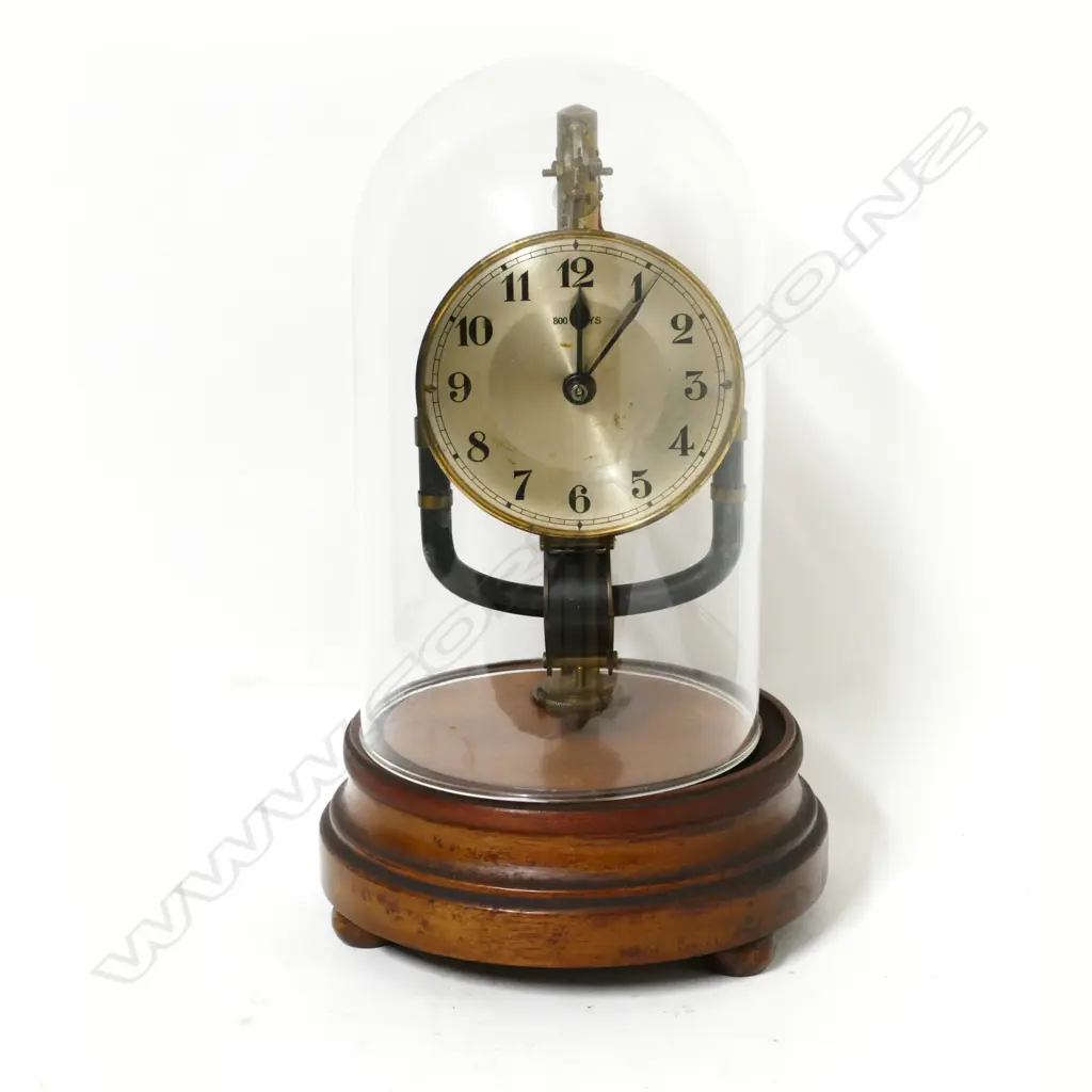 A small old French electric magnetic coil Bulle clock Image 1++