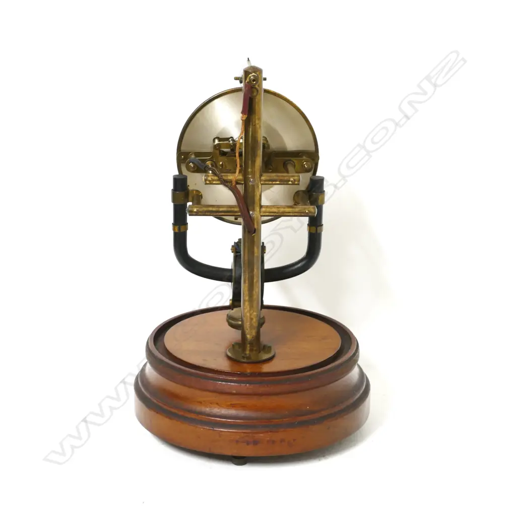 A small old French electric magnetic coil Bulle clock Image 1++