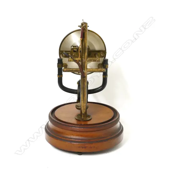 A small old French electric magnetic coil Bulle clock