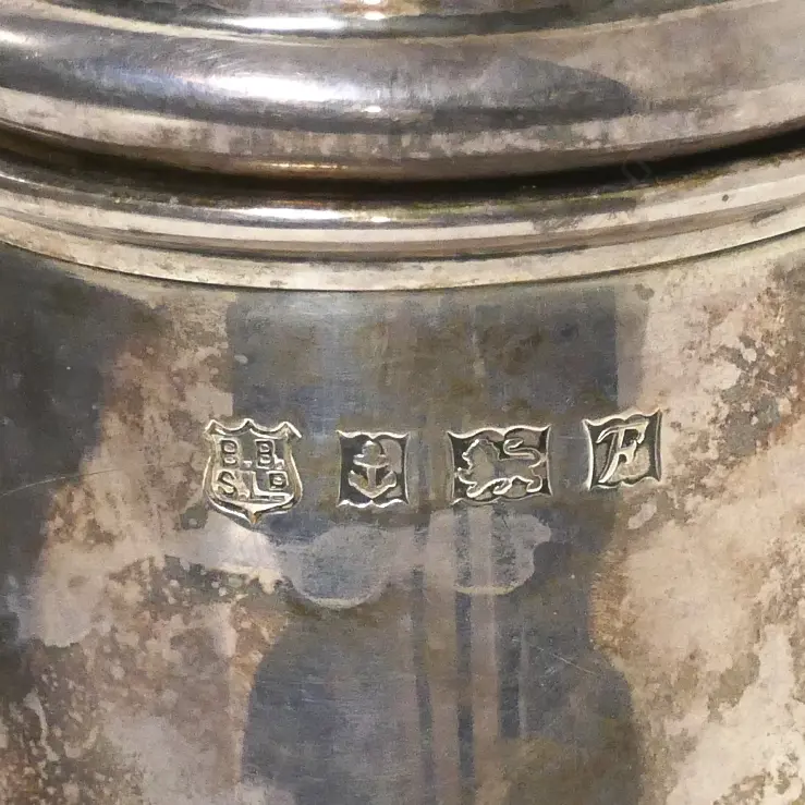 A silver sugar caster Image 1++