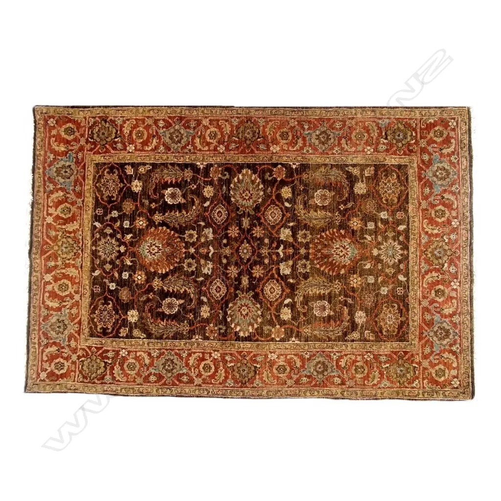 A hand knotted Indian Purana Narche carpet Image 1++