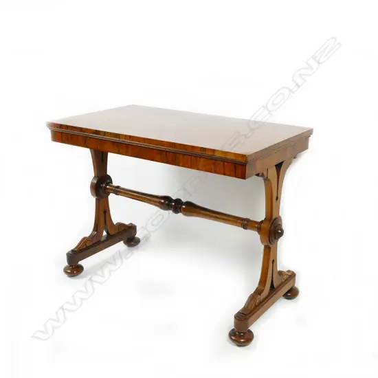 A good Regency rosewood side table