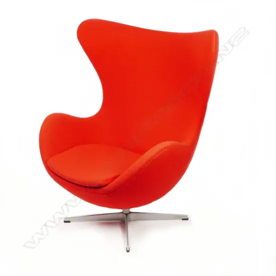 Arne Jacobsen for Fritz Hansen 'Egg' wingback chair