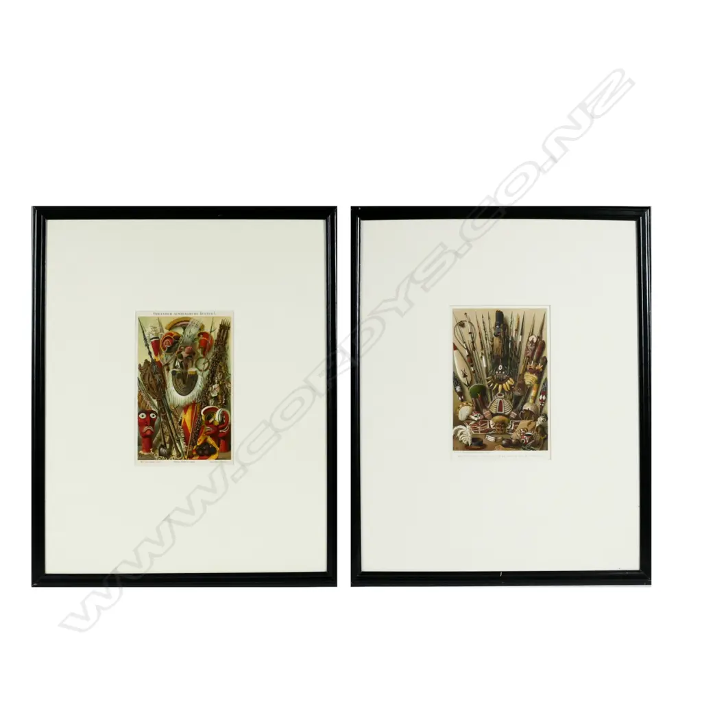 Two early 20thC chromolithographs Image 1++