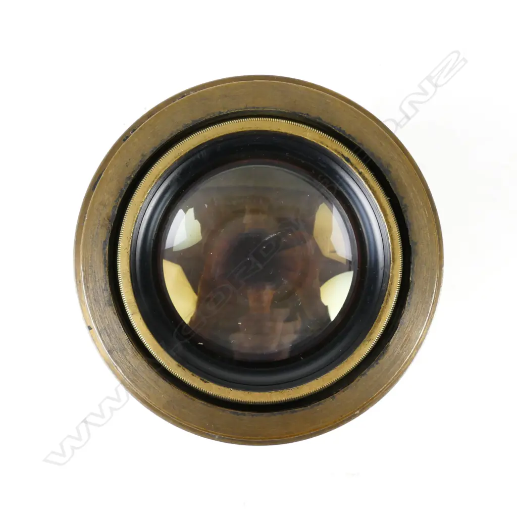 A vintage brass Zeiss 'Unar' lens Image 1++