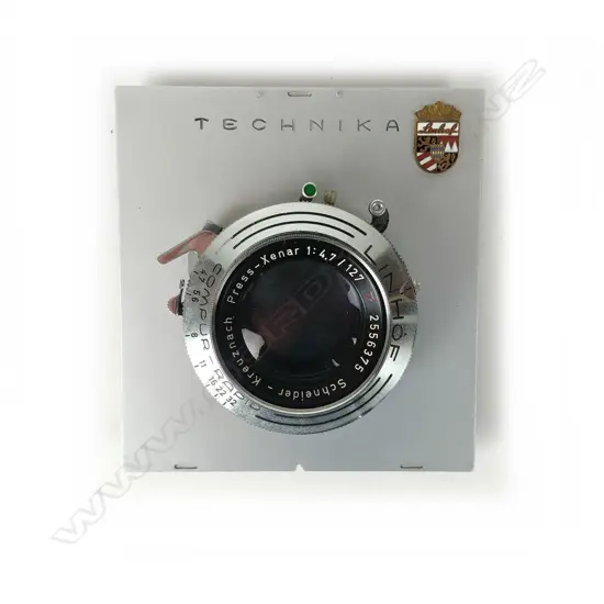 Three Schneider-Kreuznach lenses