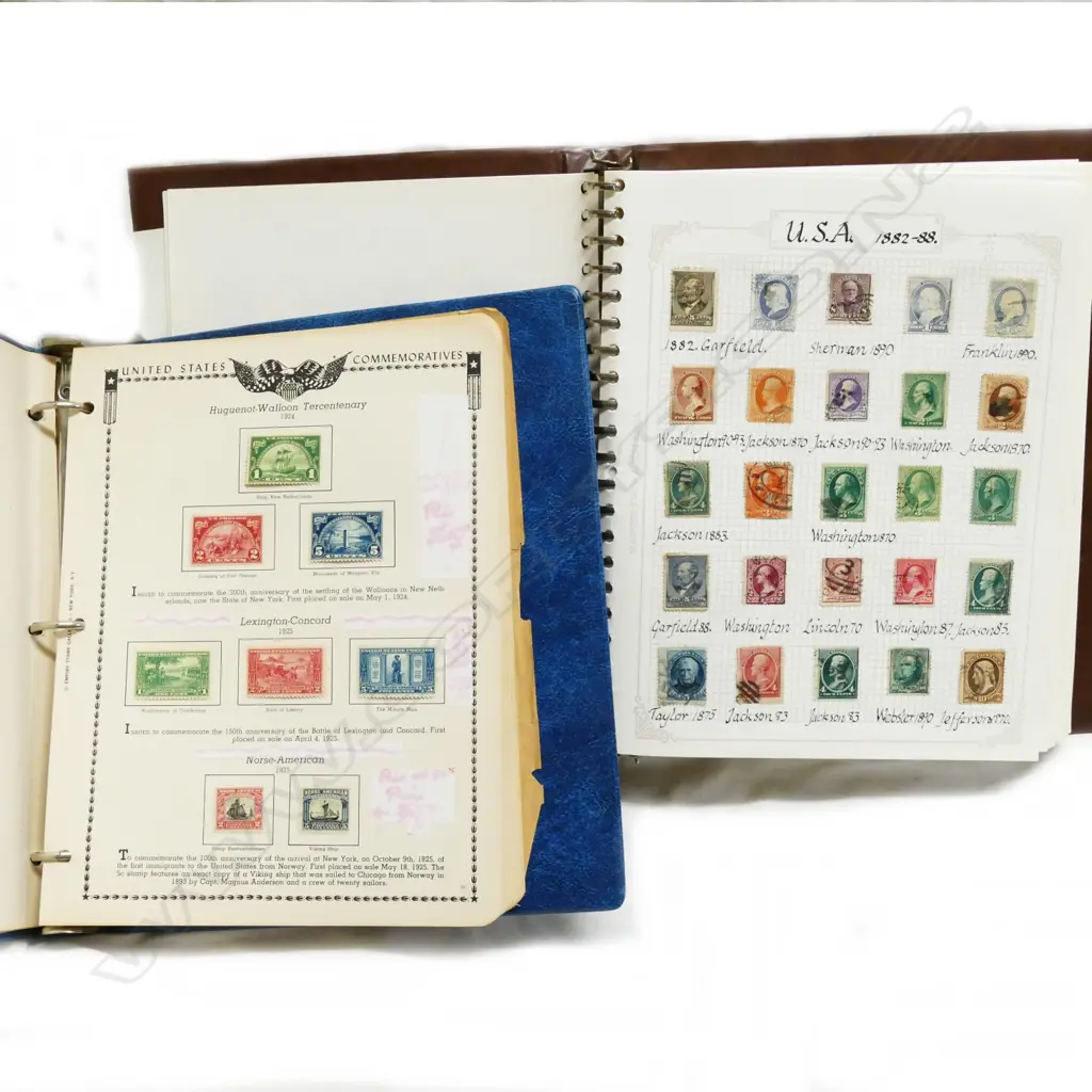Two stamp albums Image 1++