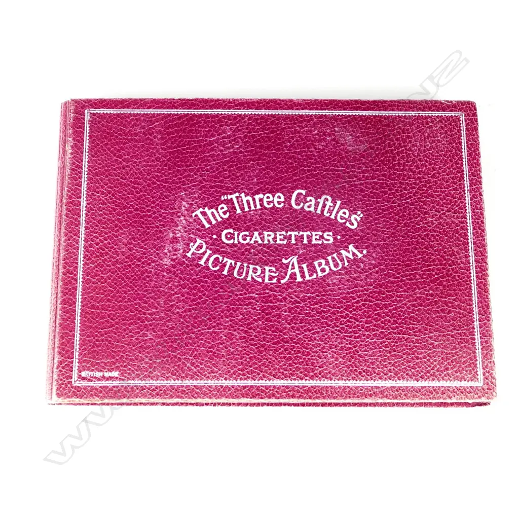The 'Three Castles' cigarette card album Image 1++
