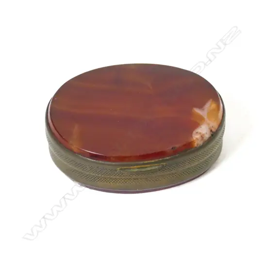 AGATE SNUFF BOX