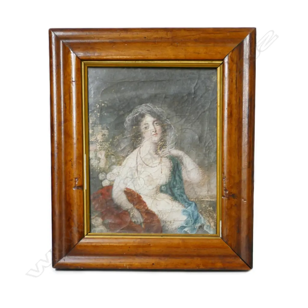 A small Georgian oil painting Image 1++