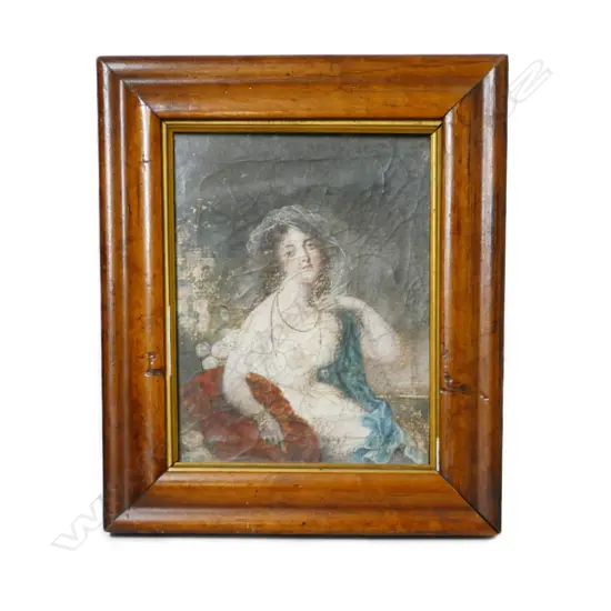 A small Georgian oil painting