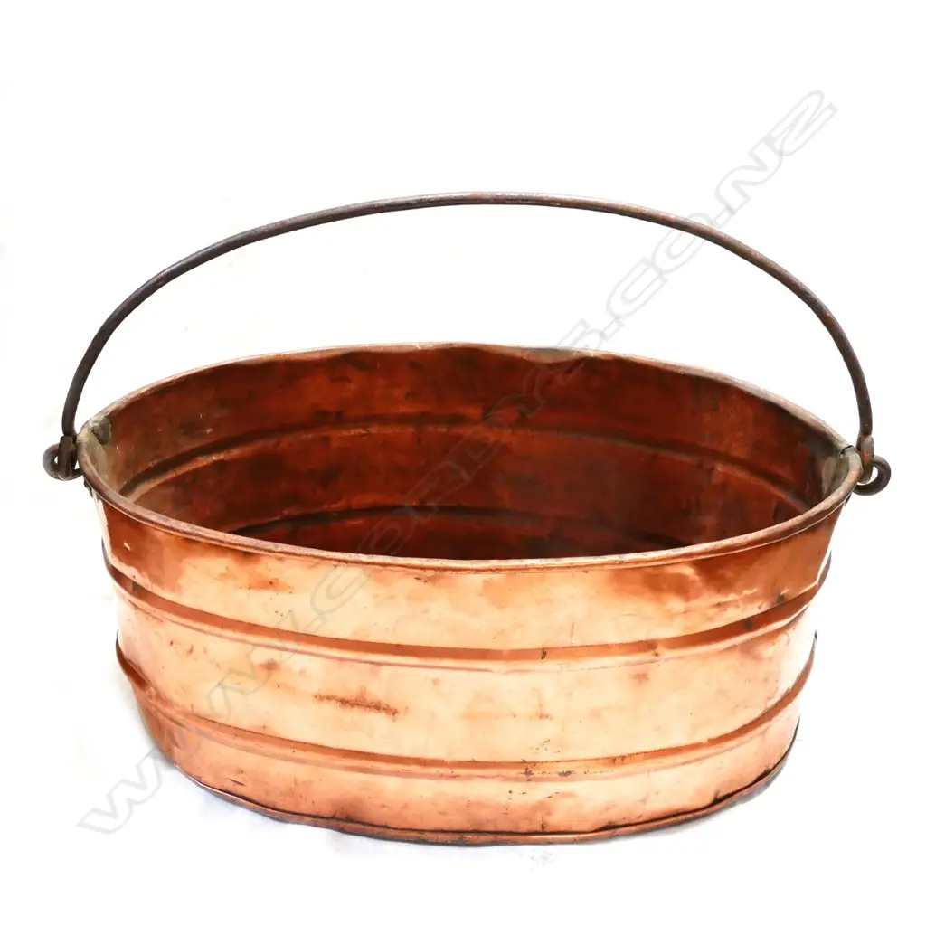 An old copper wine cooler Image 1++