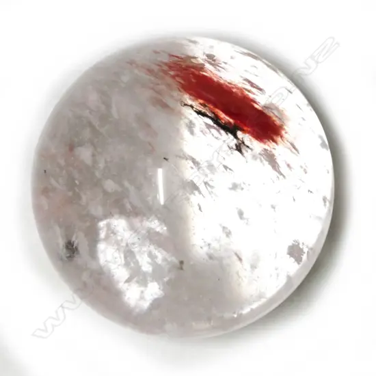 A large glass/quartz sphere