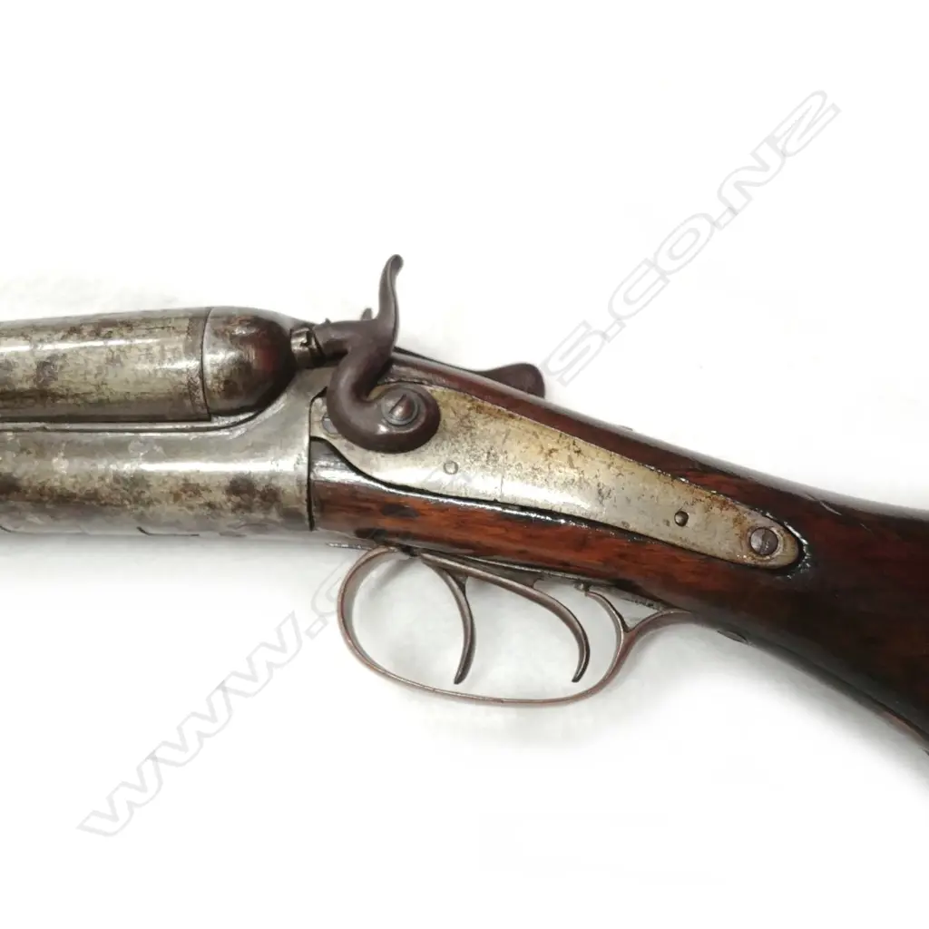 An English c.1900s ELG hammer gun Image 1++