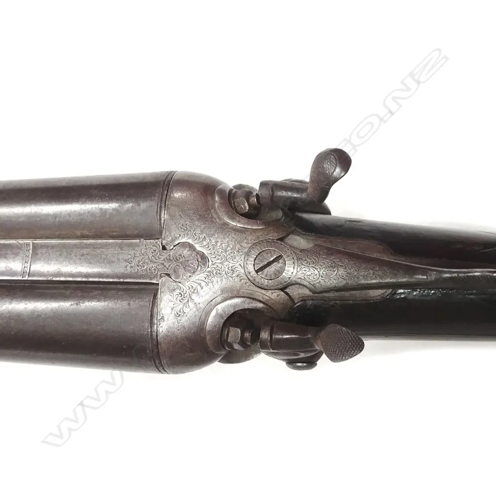 An English 1858-1870 Lloyd & Son hammer gun Image 1++