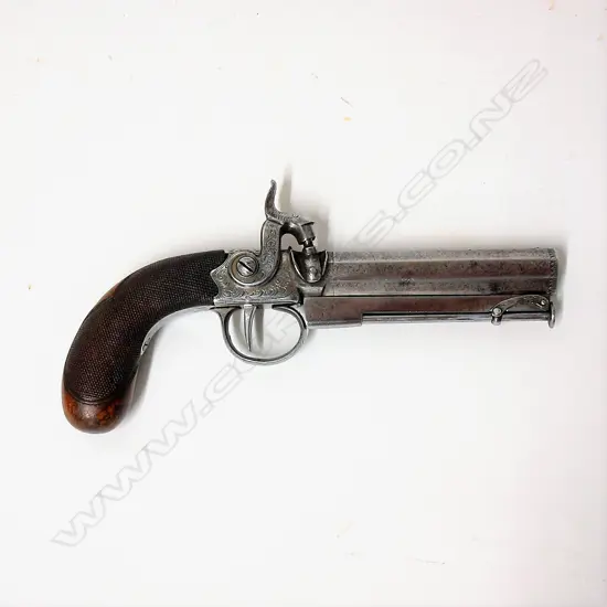 A c.1830 English percussion pistol by Smith of London