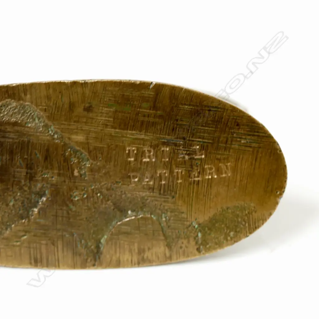 A prototype (?) bronze cast NZ paperweight Image 1++