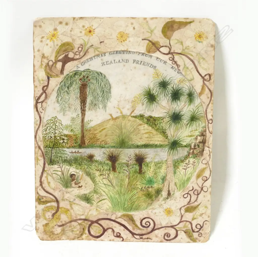 A Colonial New Zealand large greeting card Image 1++