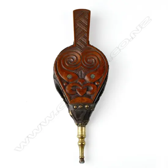 MAORI FOLK ART BELLOWS 