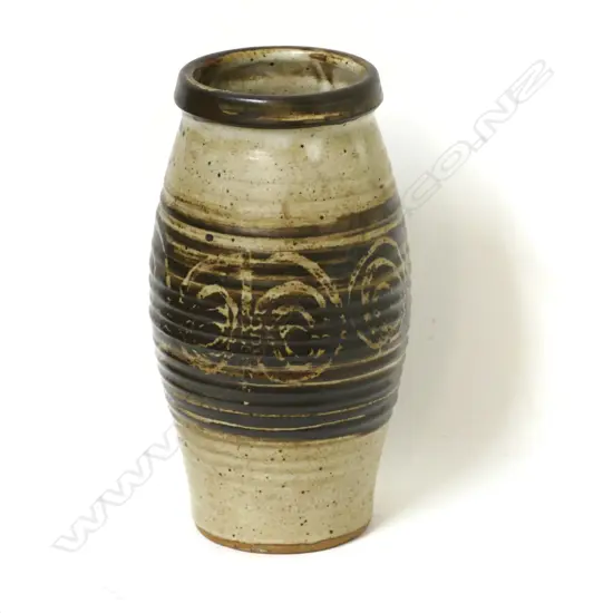 A Peter Stichbury pottery vase
