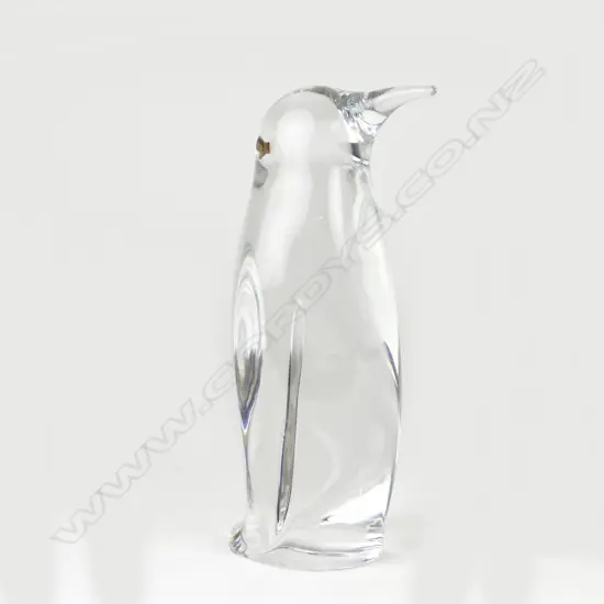 A Daum glass penguin