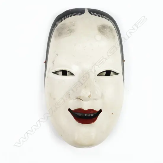 A Japanese Noh drama mask