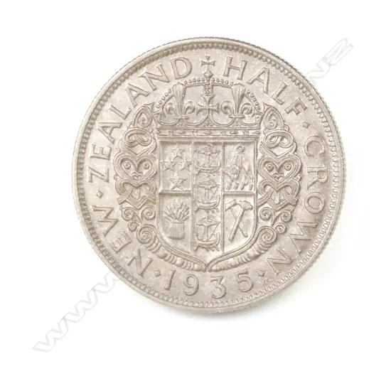 A N.Z. 1935 half-crown