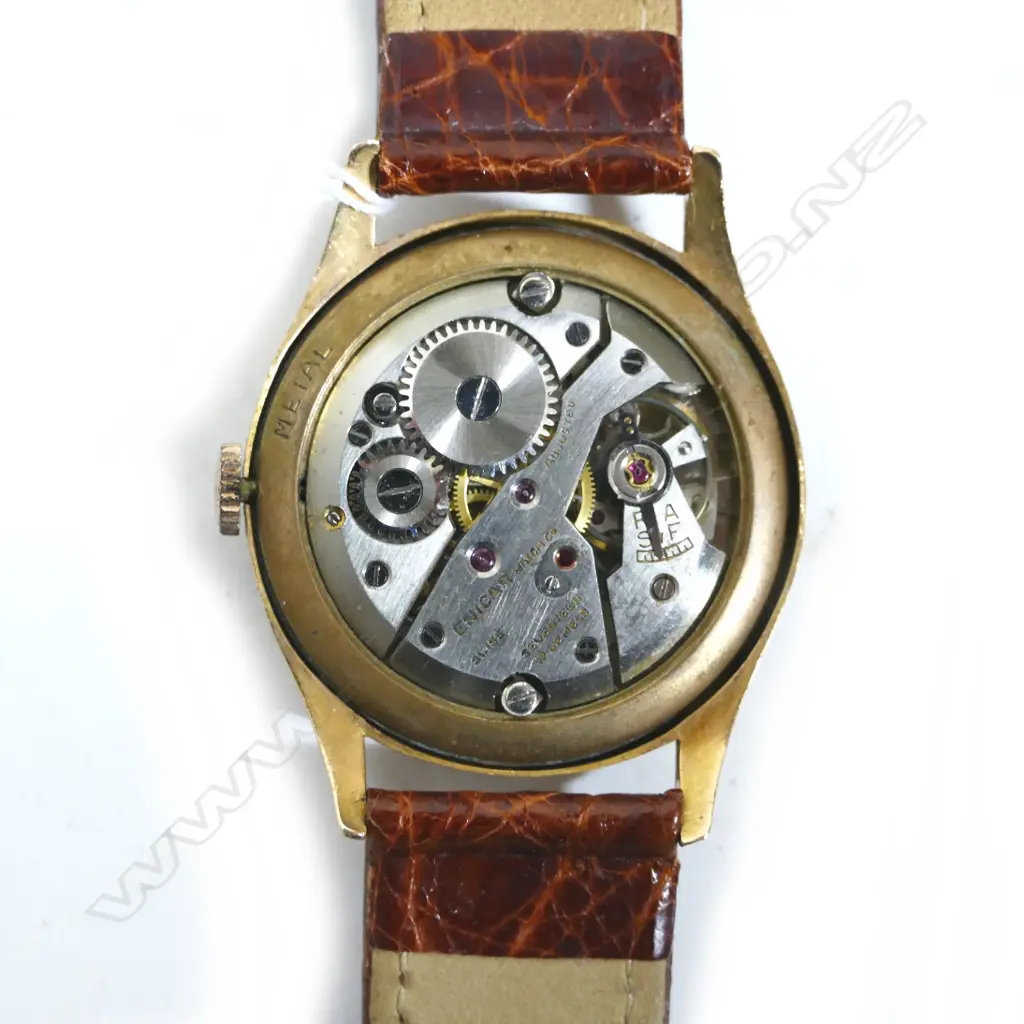 A gent's vintage Enicar 17-jewels wristwatch Image 1++