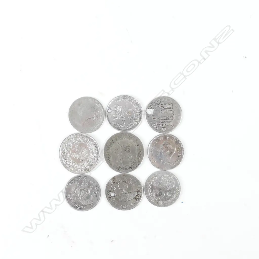 S/S VESTA AND 9 SMALL COINS Image 1++