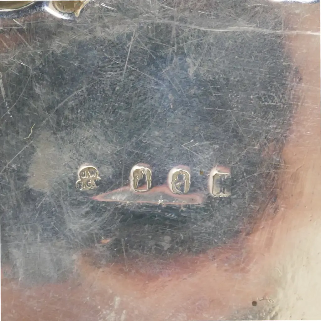 An early 1900s Irish silver salver Image 1++