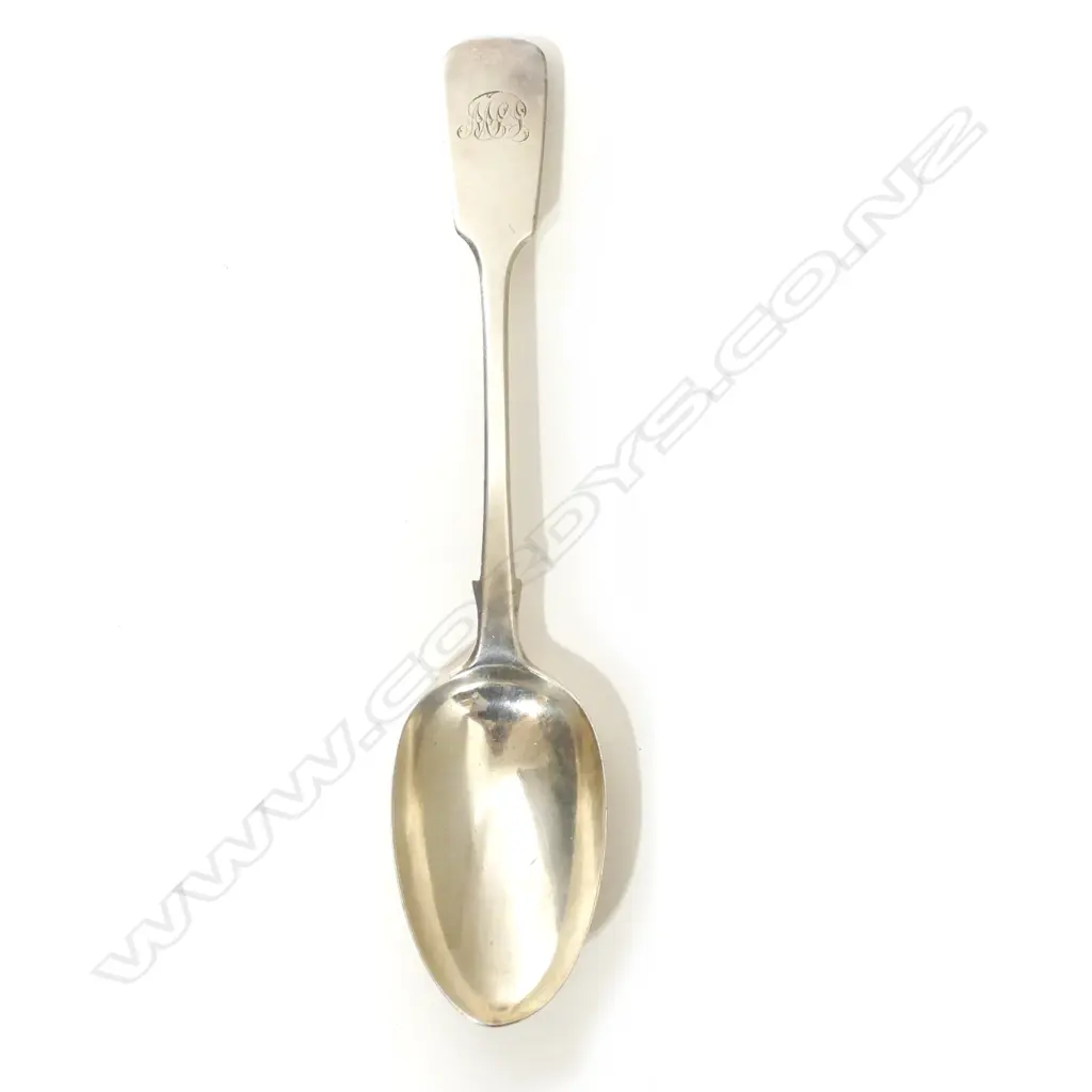A Victorian silver tablespoon Image 1++