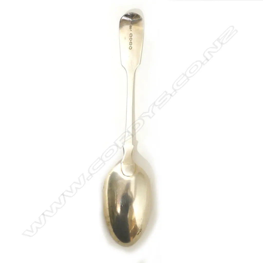 A Victorian silver tablespoon Image 1++