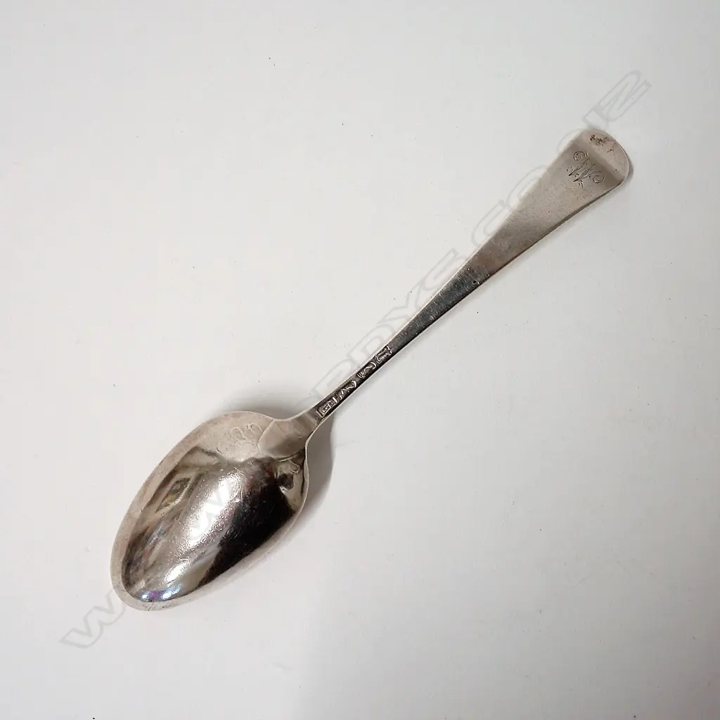 LGE SOUP SPN, LOND. 1776, MAKER GEORGE SMITH Image 1++