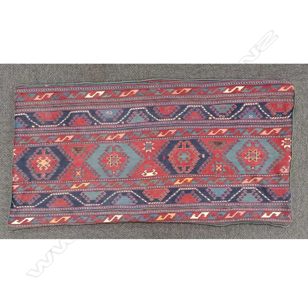 A large old Turkish kilim cushion cover Image 1++