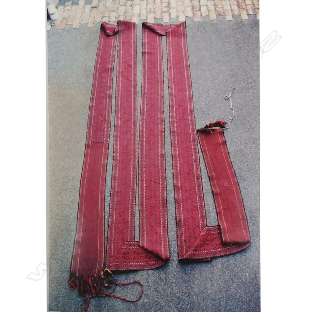 An extremely long Turkoman Yomut tent band Image 1++