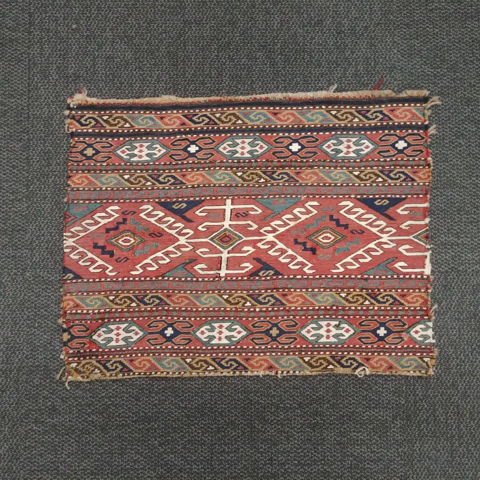 A small old fine quality Turkish Shahsavan kilim panel Image 1++